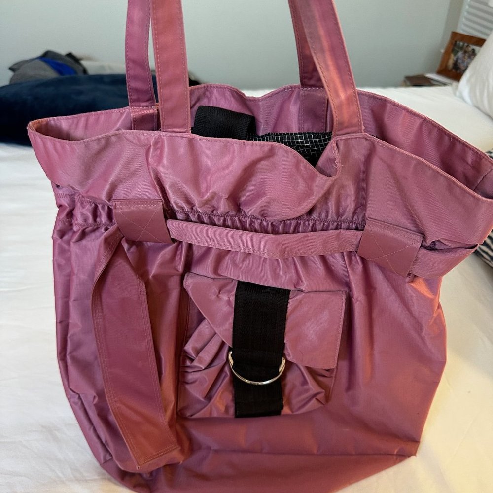 Mimco Supergirl Bag in mauve